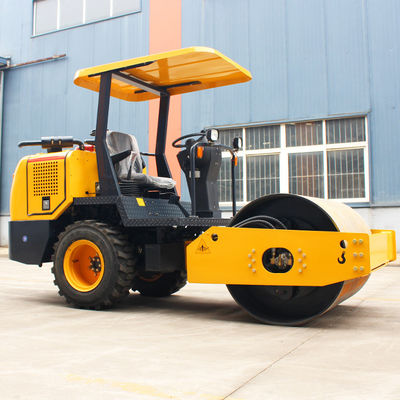 6000kg 6 Tonnen Mini-Kompaktor-Gelenkschleifer mit Trommelradbreite 1650mm