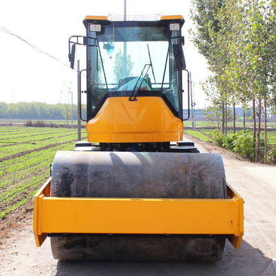 5 Tonnen 5000 kg Vibratorische Straßenwalze mit Japan-Motor für kleine Drei-Rad-Verdichtung