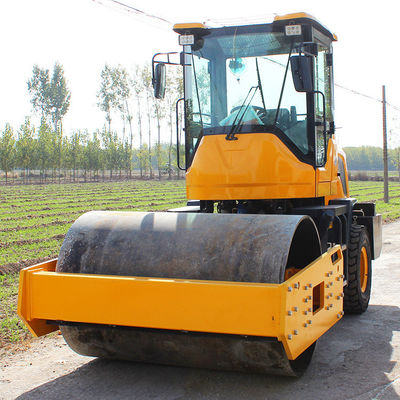 5000 kg 6000 kg Vibratorische Straßenrolle mit doppelter Trommel und Antriebskraft von 100KN