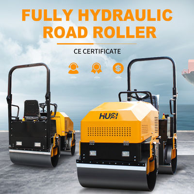 KYB Hydraulischer Straßenrollenverdichter 1 Tonne 4 Tonnen 6 Tonnen 8 Tonnen Vibration Einfach-Doppelttrommel