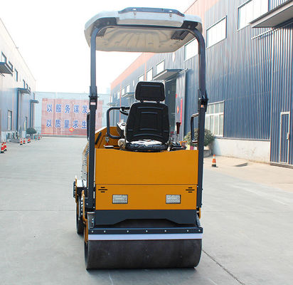 560 mm Trommel Durchmesser 2 Tonnen Kompakt hydraulische Doppel glatte Trommel Vibratorische Straßenrolle