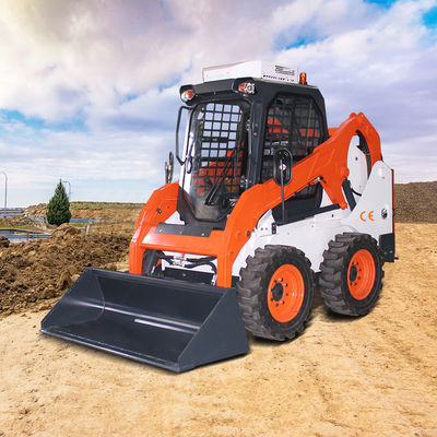 CE zugelassene Mini-Crawler-Schieberlader Front-End-Lader kostenlos Versand Mini-Skid-Steer-Befestigungen